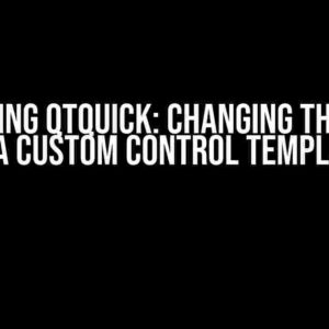 Mastering QtQuick: Changing the Shape of a Custom Control Template