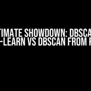 The Ultimate Showdown: DBSCAN from Scikit-learn vs DBSCAN from RAPIDS